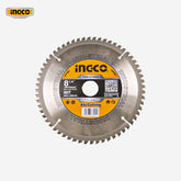 Ingco TCT Saw Blade for Aluminum Circular Saw 8-1/4 Inch 60T TSB321023